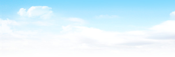 手绘卡通元素PNG图片，高清蓝色天空背景，透明设计素材下载