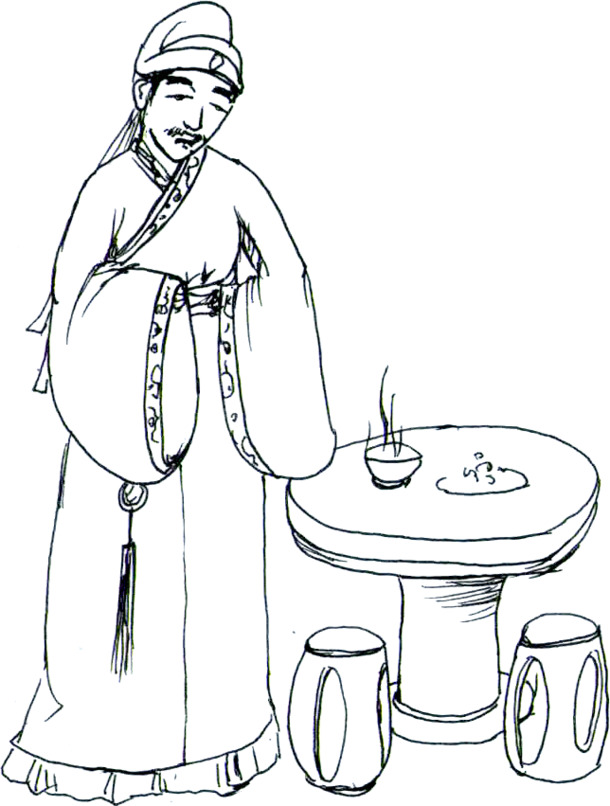 古韵风华，古代人物PNG透明图片，装饰元素笔触设计素材下载