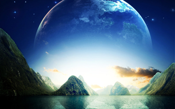七夕梦幻河岸背景PNG透明图，高清节日元素，情人节设计素材下载