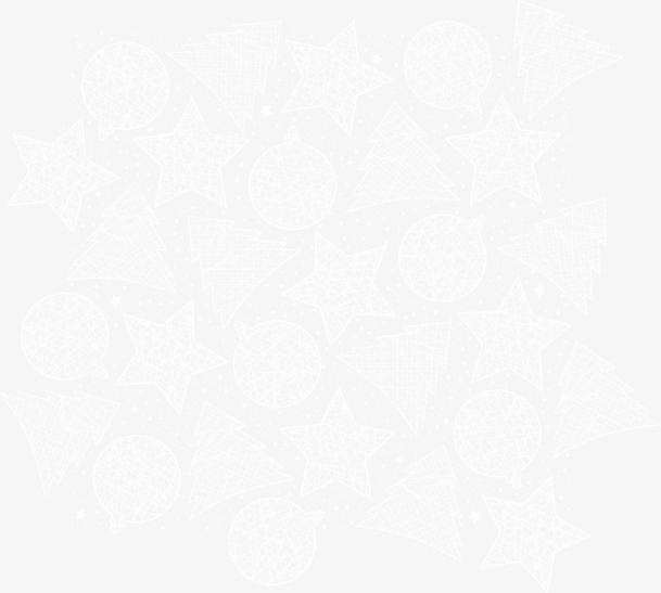 矢量白色圣诞球PNG透明背景，高清纹理设计素材下载