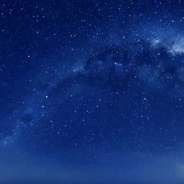 蓝色宇宙星空摄影，梦幻抽象PNG透明背景素材，高清下载