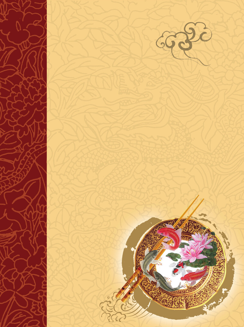 特色菜品背景图，复古中国风JPG/PSD素材，高清下载