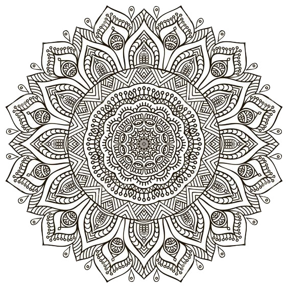 纹样设计素材，高清PNG透明花纹图片，装饰元素精选下载