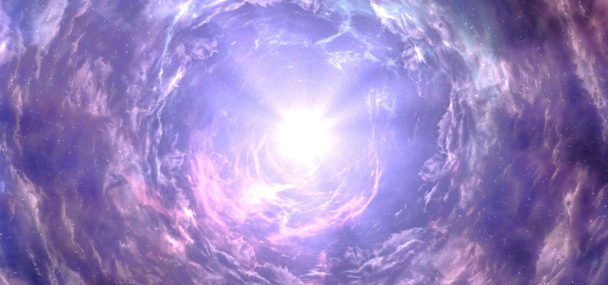 梦幻紫色云层星空PNG背景，透明高清素材，设计海报不二之选！