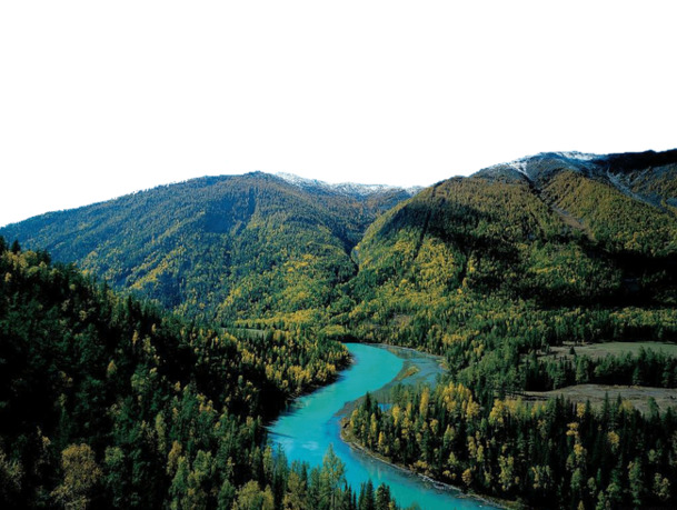 阿尔泰山风光PNG透明背景图片，精美摄影素材，免费下载