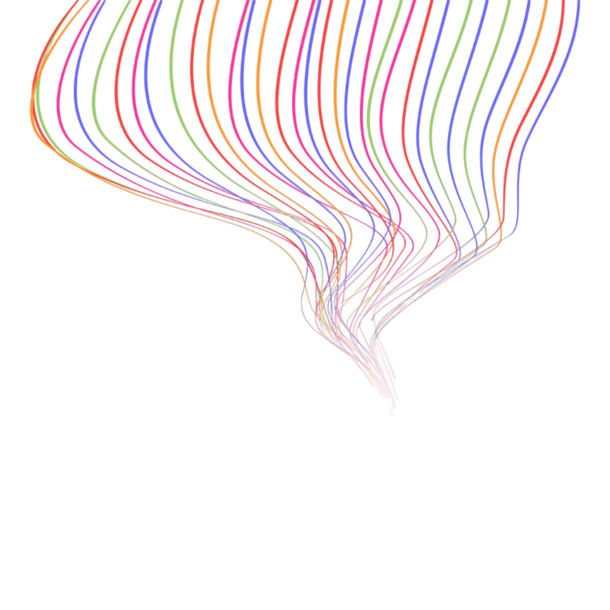彩色线条肌理PNG透明图片，精美花纹设计素材，高清下载