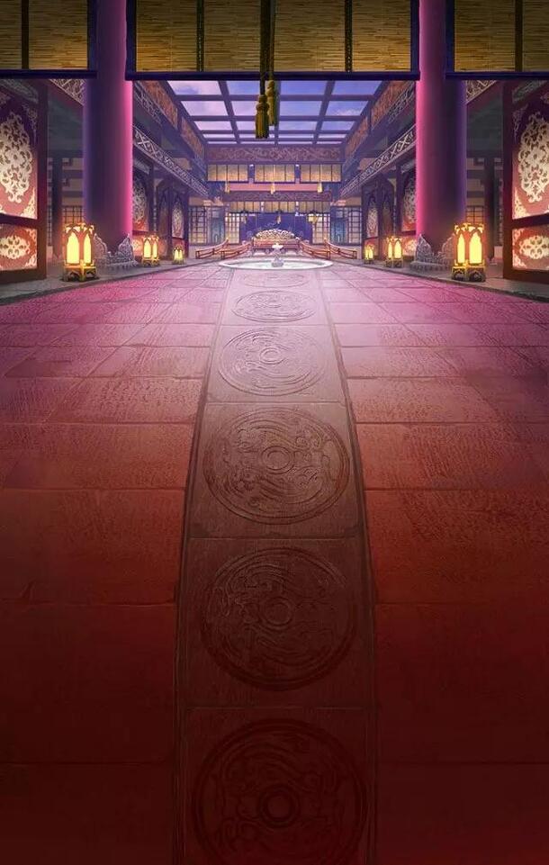 古代游戏室内场景PNG素材，高清透明背景，卡通手绘设计元素下载