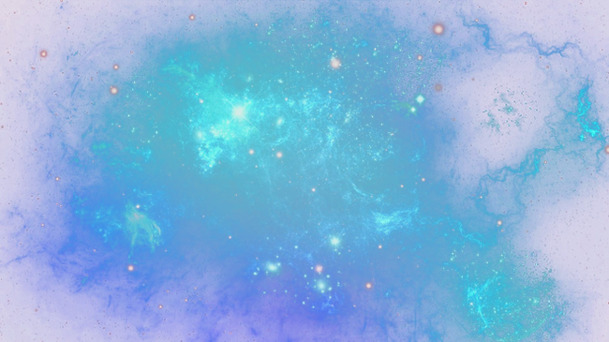 星空高清PNG透明背景，抽象梦幻设计素材下载