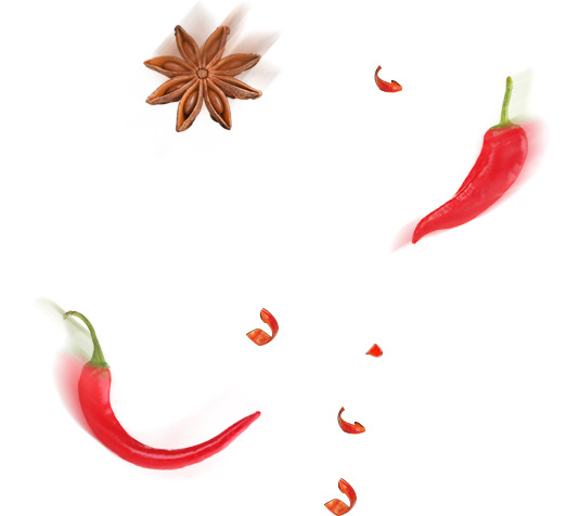 辣椒八角PNG透明图，高清植物装饰元素，设计素材免费下载
