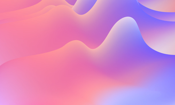 炫彩梦幻背景PNG，高清透明图片，几何扁平渐变素材下载