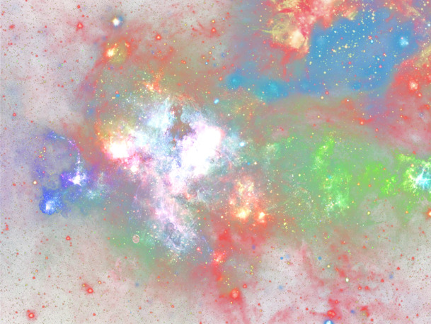 星空背景PNG透明图片，高清抽象梦幻设计素材下载