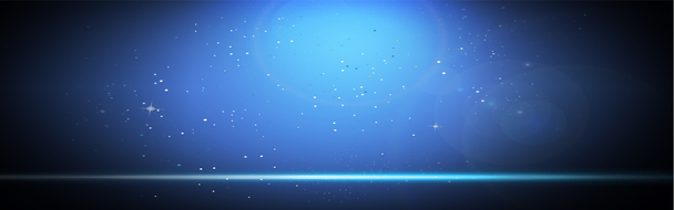 蓝色星空淘宝海报背景，高清PNG透明图片，创意Banner设计素材下载