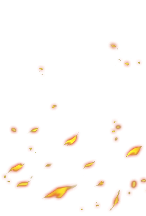 花瓣光效PNG，高清透明漂浮元素设计素材，免费下载