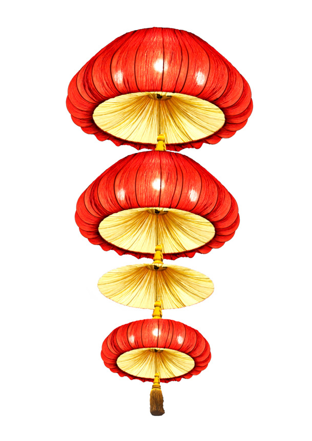 春节喜庆灯笼PNG素材，高清透明，多层设计，节日元素大放送！