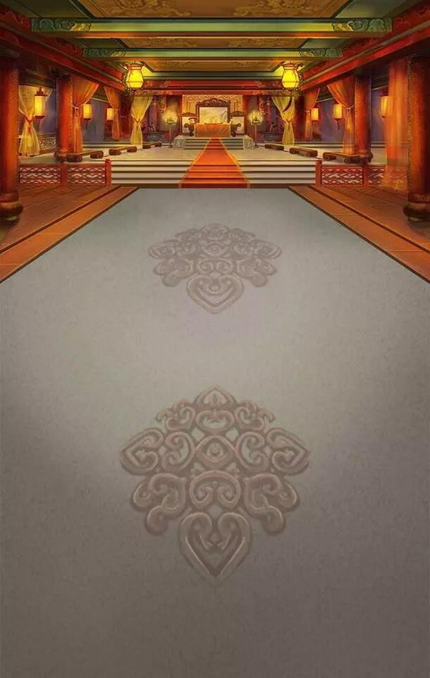 中国风宫殿海报背景，古典PNG透明高清图片设计素材下载