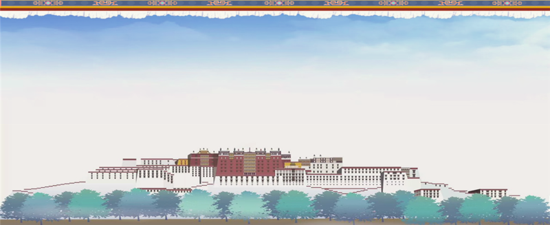 布达拉宫，圣地美景高清JPG，文艺清新图片素材免费下载