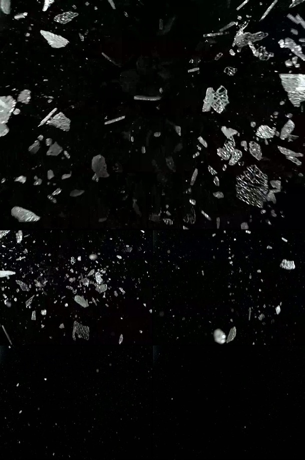 玻璃破碎瞬间高清PNG透明壁纸，图片背景元素设计素材下载