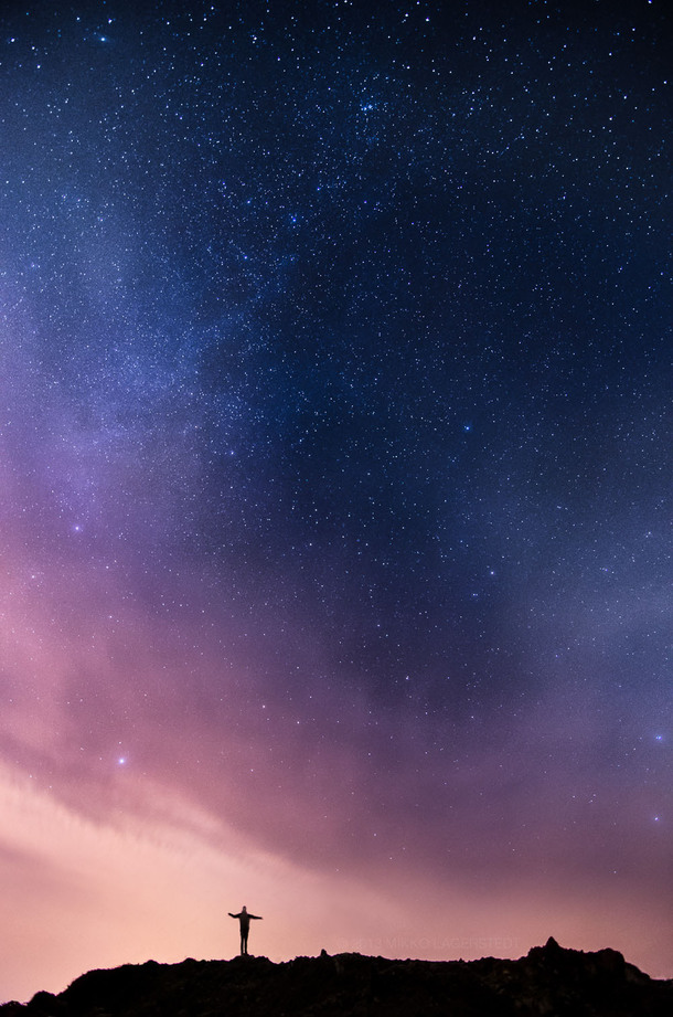 唯美星空PNG透明背景，星际梦幻抽象设计素材下载