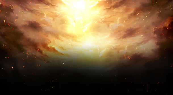 魔幻金光云层抽象PNG透明背景，梦幻海报设计素材高清下载