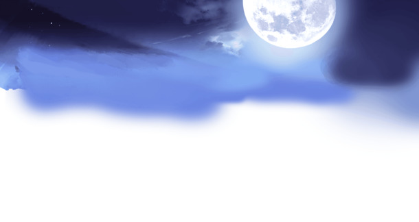 中秋节将至，高清PNG月亮夜色透明图片，丰富节日元素，设计素材免费下载
