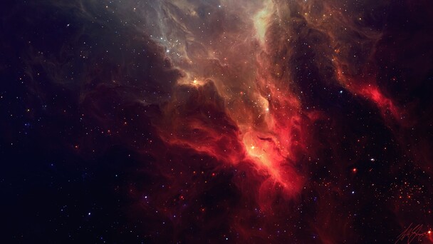 宇宙星云星空星辰高清PNG透明背景，抽象梦幻设计素材下载