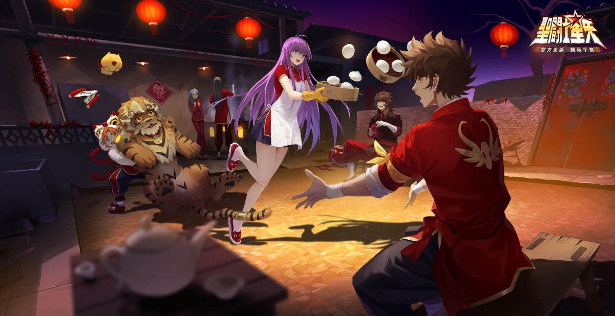 圣斗士星矢手游，超清4K壁纸下载，4200x2160高分辨率游戏美图