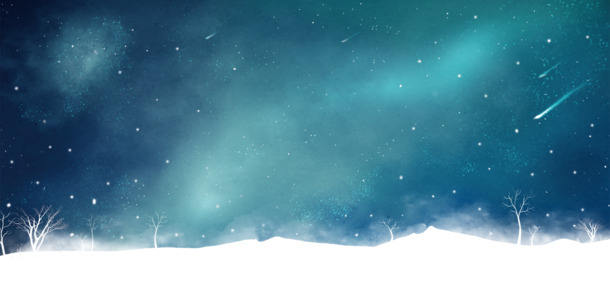 高清蓝色PNG透明Banner，创意海报设计素材，免费下载