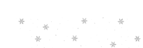 高清雪花漂浮PNG，透明元素素材下载，创意设计必备