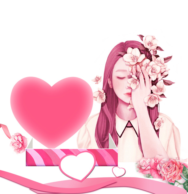 3.7女王节高清PNG透明素材，妇女节节日元素PSD设计免费下载