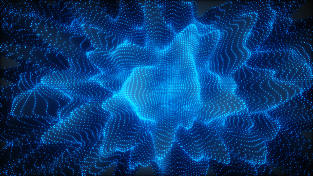 梦幻抽象科技感PNG透明背景，高清图片设计素材免费下载
