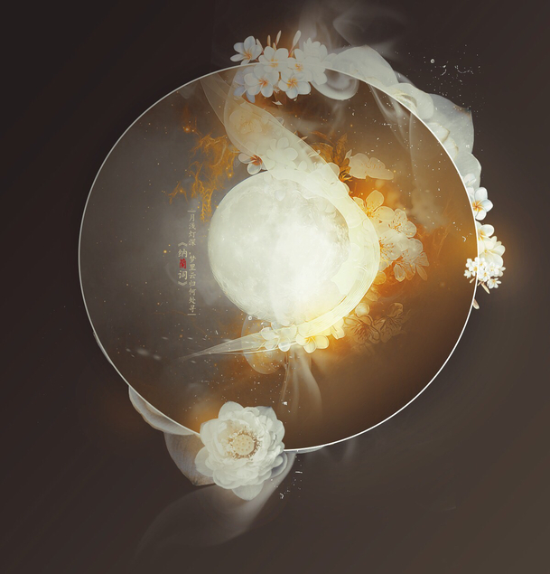 梦寻古典中国风，主页装修PNG透明背景图，高清素材下载
