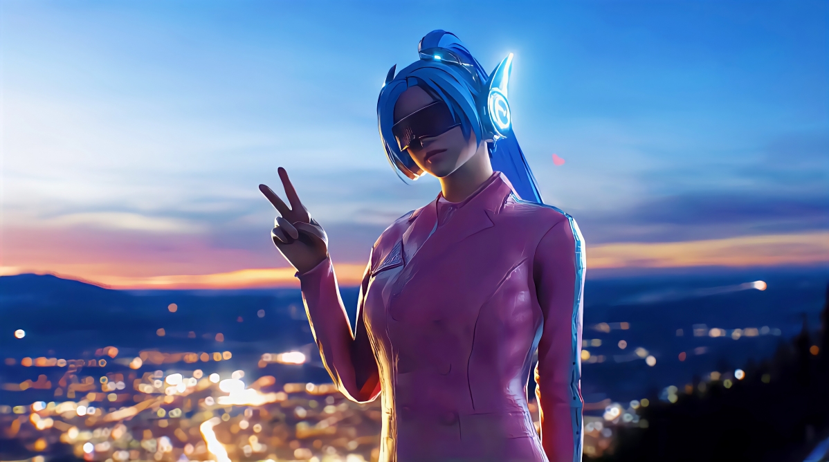 和平精英，听风小姐姐专属壁纸，无水印高清8K/4K，7680x4280超高清下载