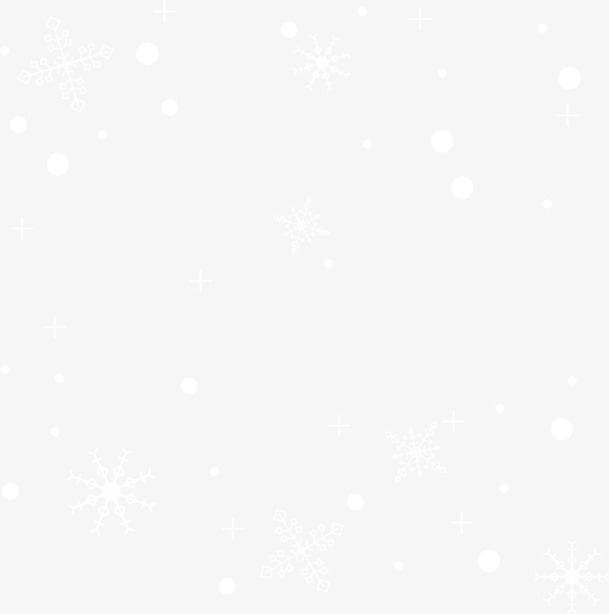 雪景矢量素材，高清PNG透明飞雪，几何漂浮元素，AI格式下载