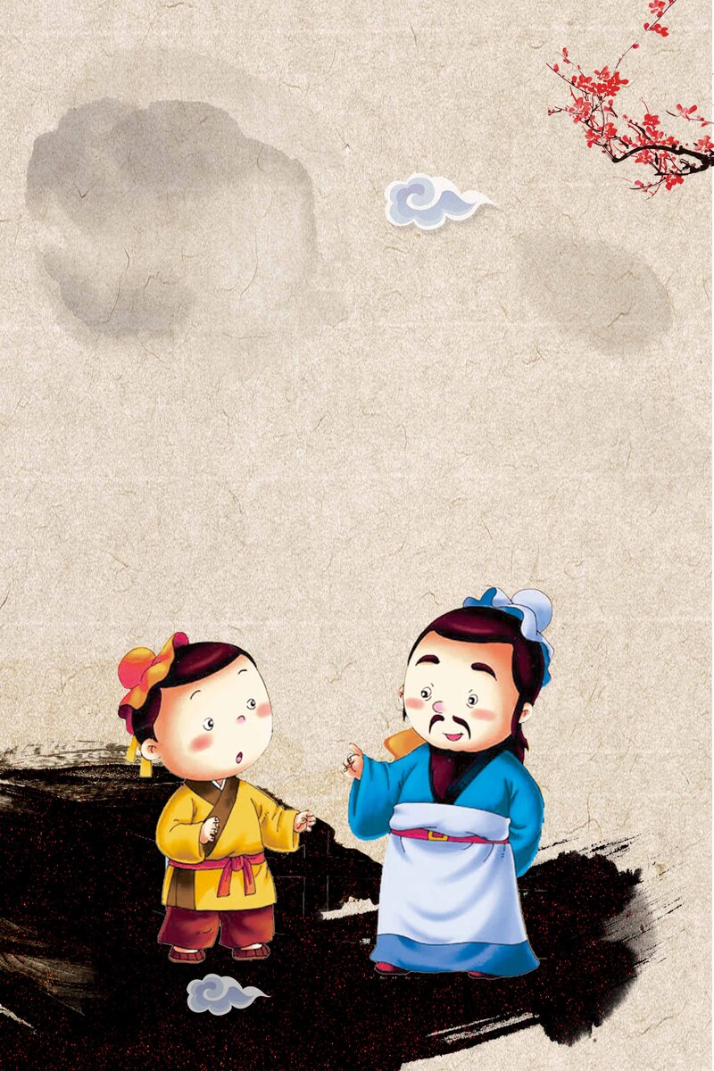 中国风复古海报素材，高清JPG与PSD格式，免费下载