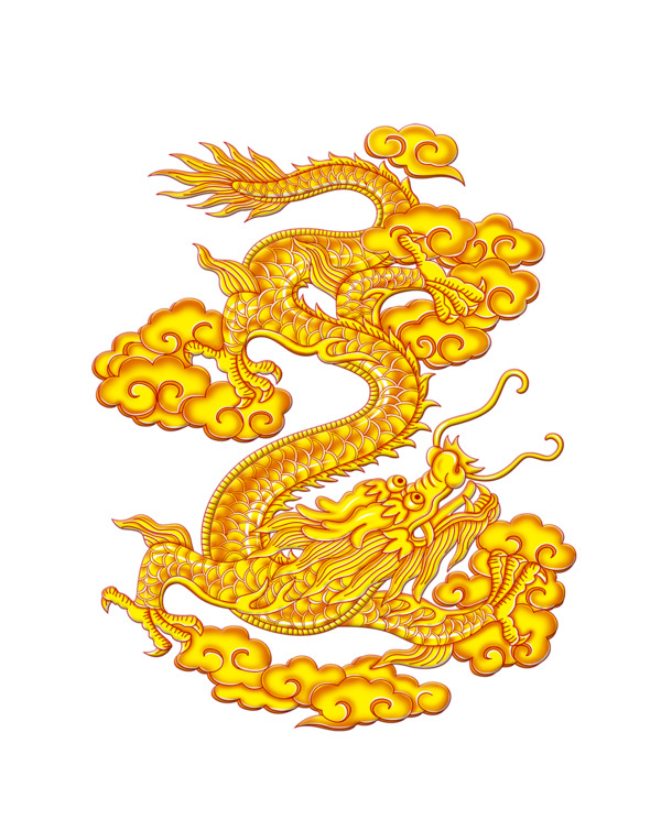 龙腾PNG透明图片，中国风装饰元素，高清素材下载