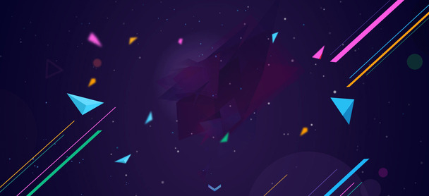 星光几何图案，高清PNG透明背景，扁平渐变设计素材下载