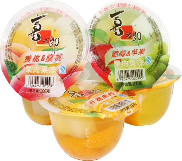 喜之郎果冻PNG透明图，高清装饰元素，生活用品设计素材下载