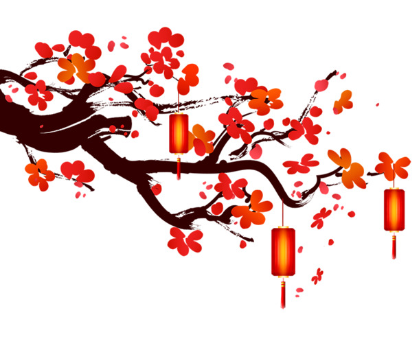 新年装饰PNG透明素材，30款高清节日元素，元旦春节元宵设计必备