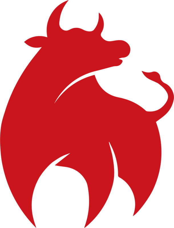 牛年大吉，精选AI适量红色高清PNG透明图片，元旦春节元宵节日元素设计素材下载