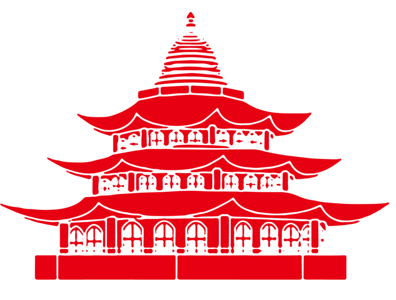 塔楼剪影PNG透明图，高清免抠元素，含AI格式设计素材下载