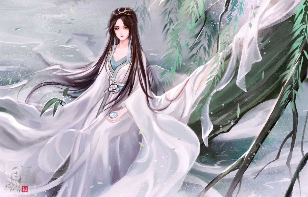 斗破苍穹云韵，绝美古风4K电脑壁纸，高清动漫图片，3909x2500分辨率，一键下载