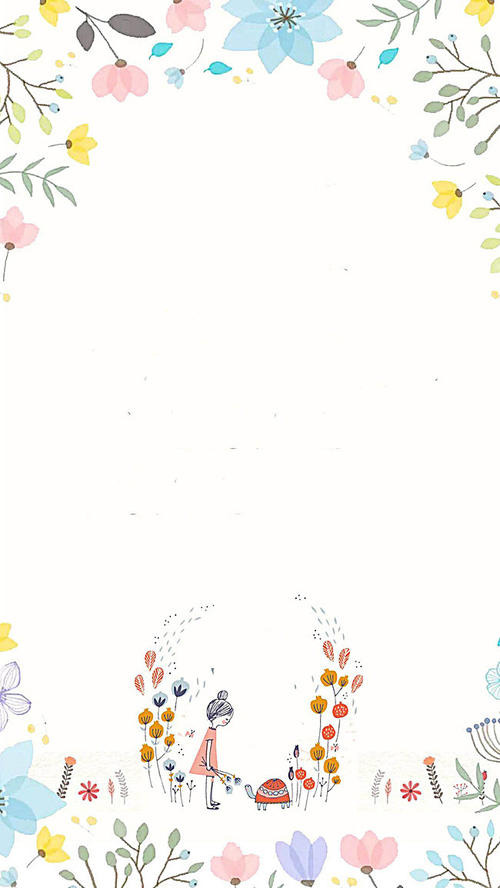 花瓣春天花圈PNG透明背景，高清图片素材，免费下载