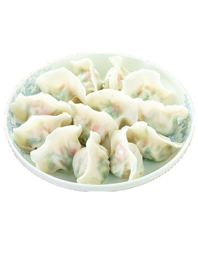 水饺美食高清PNG透明图，精美装饰元素设计素材下载