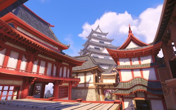 古代建筑游戏原画，高清PNG透明背景，卡通手绘元素，免费下载