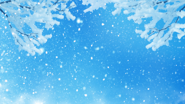 冬季雪景PNG透明背景，高清雪花飘飞节日图片设计素材下载