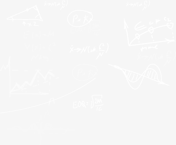 卡通手绘计算公式PNG透明图，高清几何/扁平/渐变设计素材下载
