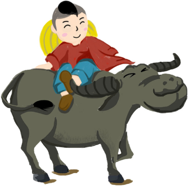 清明放牛娃PNG透明图片，节日元素及设计素材高清下载
