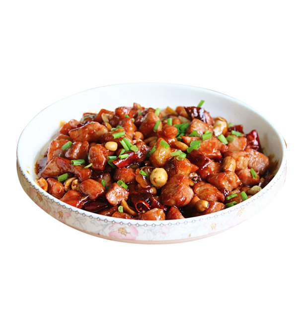 辣子鸡丁PNG透明图，高清生活用品装饰元素，设计素材下载