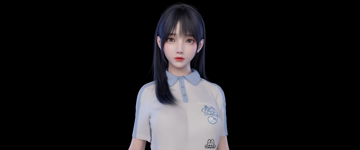 姐姐or妹妹？绝美3D动漫美女，麻匪4K高清带鱼屏壁纸，3440x1440分辨率，一键下载！