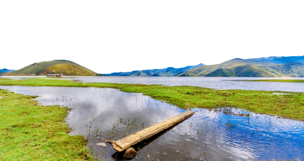 香格里拉绝美风光，高清PNG透明背景图片，摄影素材下载